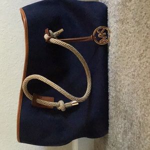 Canvas Michael Kors Purse/Bookbag